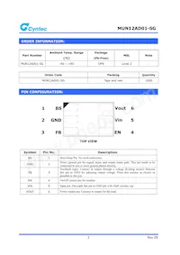 MUN12AD01-SG Datasheet Page 2