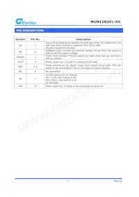 MUN12AD01-SH Datasheet Page 3