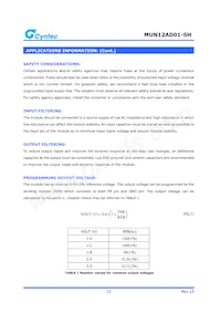 MUN12AD01-SH Datasheet Page 12