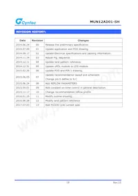 MUN12AD01-SH Datasheet Page 19