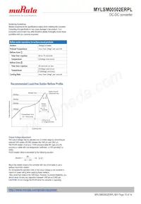 MYLSM00502ERPL Datasheet Pagina 13