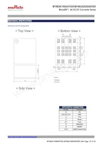 MYMGK00504ERSR Datasheet Page 15