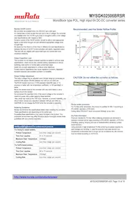 MYSGK02506BRSR Datasheet Page 18