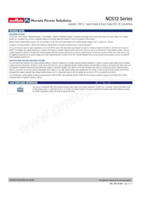 NCS12D4812C Datasheet Page 3