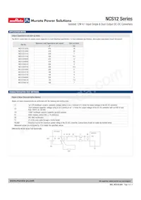 NCS12D4812C Datasheet Page 4