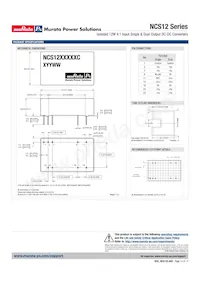NCS12D4812C Datasheet Page 14