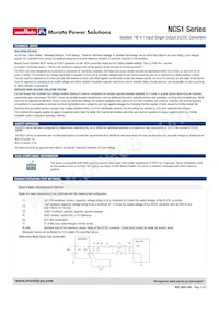 NCS1S1212SC Datasheet Pagina 3