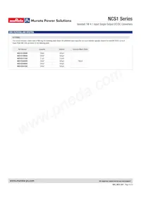 NCS1S1212SC Datasheet Pagina 6