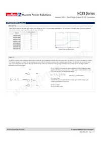 NCS3S1215SC Datasheet Pagina 5