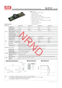 NID30S48-24 데이터 시트 표지