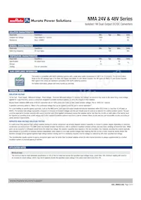 NMA2415DC Datasheet Page 2