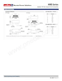 NMD120515SC Datasheet Page 3