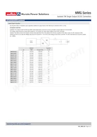 NMG1512SC Datasheet Page 5