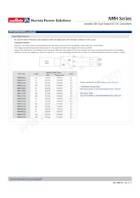 NMH2405DC Datasheet Page 5
