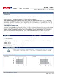 NMR119C Datasheet Pagina 3