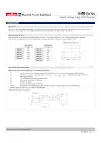 NMR119C Datasheet Pagina 6