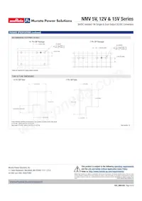 NMV1512SC Datasheet Pagina 6