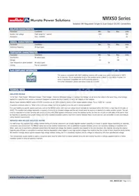 NMXS1205SOC Datasheet Page 2