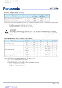 NN31002A-BB Datasheet Page 3