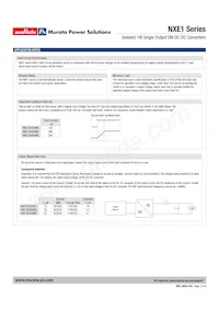 NXE1S0305MC-R13 Datasheet Pagina 3