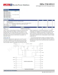 OKDH-T/50-W12-002-C Datasheet Pagina 2