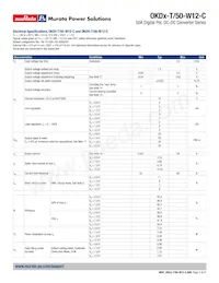 OKDH-T/50-W12-002-C Datasheet Page 3
