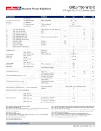 OKDH-T/50-W12-002-C Datasheet Pagina 5