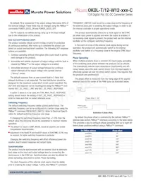 OKDL-T/12-W12-001-C Datasheet Pagina 19