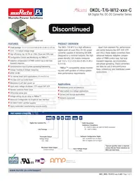 OKDL-T/6-W12-001-C Datasheet Cover