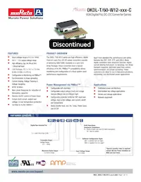 OKDL-T/60-W12-001-C Datasheet Cover