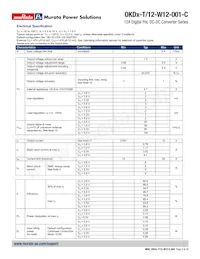 OKDX-T/12-W12V-001-C Datasheet Page 3