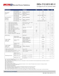 OKDX-T/12-W12V-001-C Datasheet Pagina 5