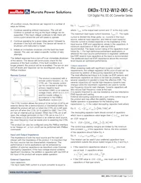 OKDX-T/12-W12V-001-C Datasheet Page 12