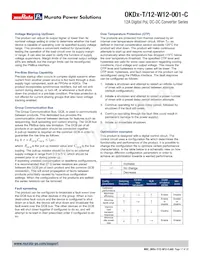 OKDX-T/12-W12V-001-C Datasheet Page 17