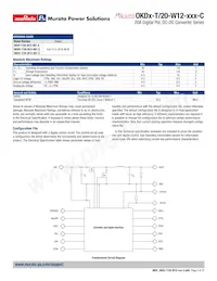 OKDY-T/20-W12-001-C 데이터 시트 페이지 2