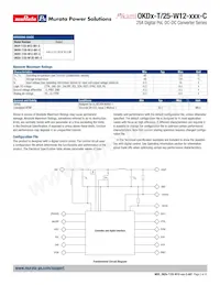 OKDY-T/25-W12-001-C數據表 頁面 2