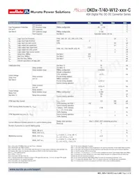 OKDY-T/40-W12-001-C數據表 頁面 5