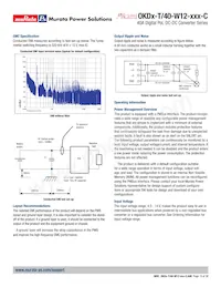 OKDY-T/40-W12-001-C Datasheet Page 19