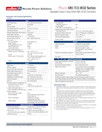 OKI-T/3-W32N-C Datasheet Page 3