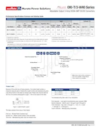 OKI-T/3-W40P-C Datasheet Page 2
