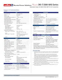 OKI-T/36W-W40P-C Datasheet Page 4