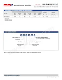 OKLP-X/25-W12-C Datasheet Page 2
