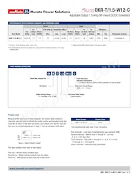 OKR-T/1.5-W12-C Datasheet Pagina 2