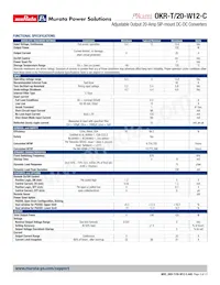 OKR-T/20-W12-C Datasheet Page 3