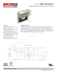 OKR-T/50-W12-C Datasheet Cover