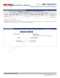 OKR-T/50-W12-C Datasheet Page 2