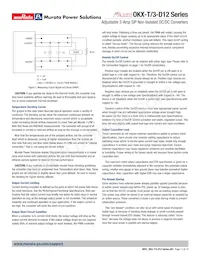 OKX-T/3-D12P-C Datasheet Pagina 14