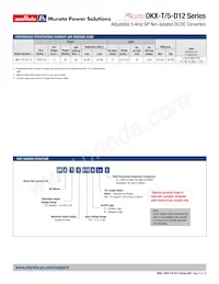 OKX-T/5-D12P-C Datasheet Page 2