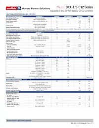 OKX-T/5-D12P-C Datasheet Page 3