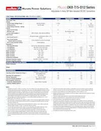 OKX-T/5-D12P-C Datasheet Page 4